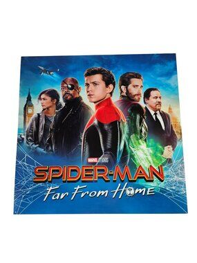 Spider-Man Far From Home 14" REDBOX SIGN Plastic Movie Poster Ad Marvel Studios